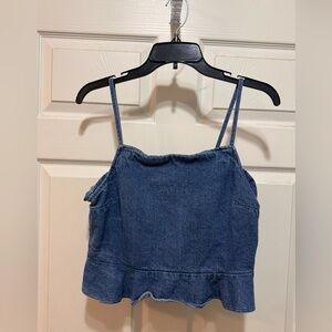 American Eagle Crop Tank Size L
